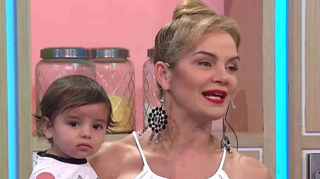 Eliana Guercio mostró a su hijo en vivo y enternció a todos: “Es el verdadero Chiquito Romero" 