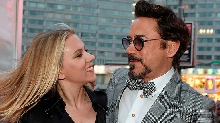 Robert Downey Jr. y a Scarlett