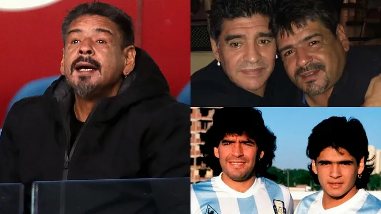 Murió Hugo Maradona, el hermano menor de Diego: tenía 52 años y sufrió un infarto en Nápoles
