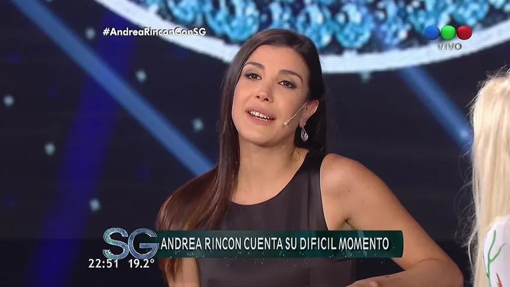 Andrea Rincón habló en lo de Susana