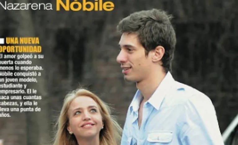 Nazarena Nóbile, la penalista de Intrusos, enamorada de un joven modelo. (Foto: Revista Paparazzi)