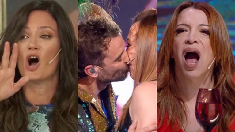 La divertida reacción de Paula Cháves tras el beso de Lizy Tagliani con Pedro Alfonso: Zorrita