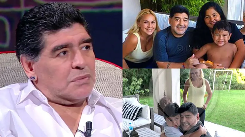 Diego Maradona habló en Intrusos: los rumores de reconciliación con Verónica Ojeda y la relación con Dieguito Fernando