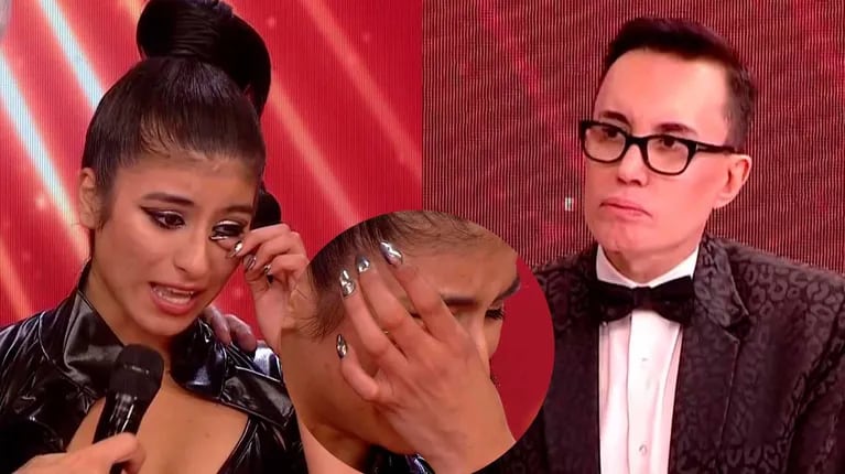 Marcelo Polino hizo llorar a Anabel Sánchez en su debut en el Bailando 2023