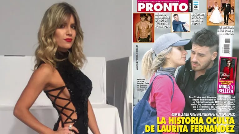  Laurita Fernández, furiosa tras la polémica tapa de la revista Pronto (Foto:Twitter y revista Pronto)