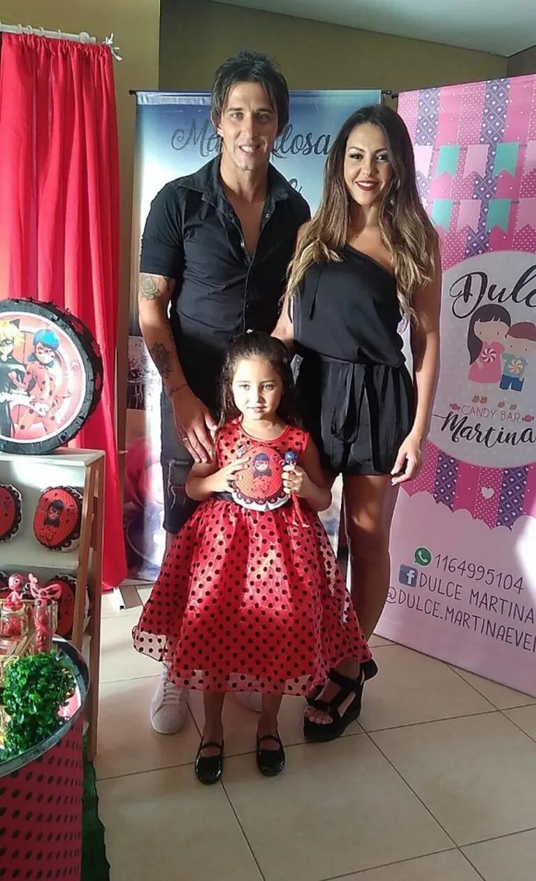 Las fotos del cumpleaños de Giuliana, la hija de Tamara Alves y Patricio Toranzo