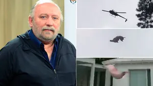 El veterinario Juan Enrique Romero confirmó que el cerdo lanzado desde un helicóptero estaba vivo y que murió al caer