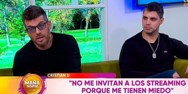 Cristian U se despachó sin filtros contra Julieta Poggio y Nacho Castañares: "Hay cosas que no van"
