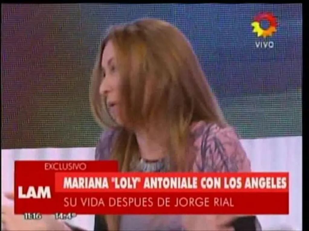 Loly Antoniale habló a fondo sobre Jorge Rial