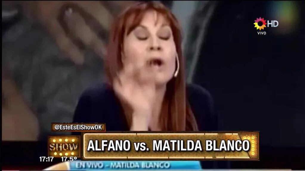 Matilda Blanco rompió en llanto tras ver un informe de Graciela Alfano en Intrusos