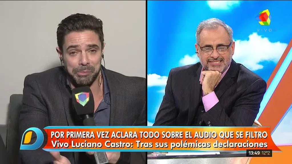 Luciano Castro habló de su audio filtrado