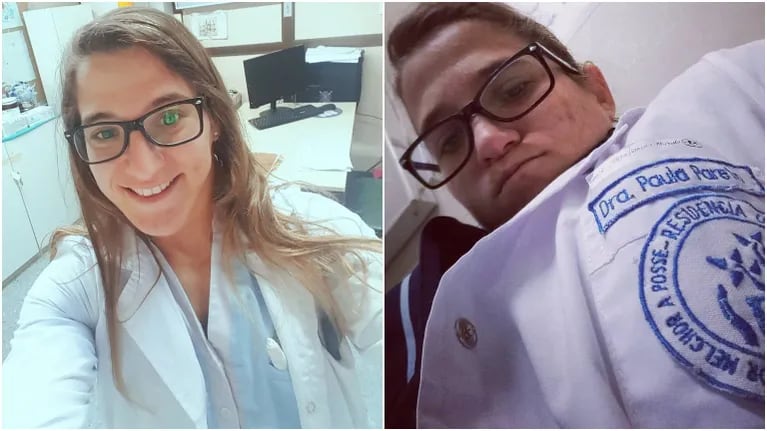 Paula Pareto cumplió su cuarentena y ahora lucha contra el coronavirus desde el hospital (Fotos: Web e Instagram)