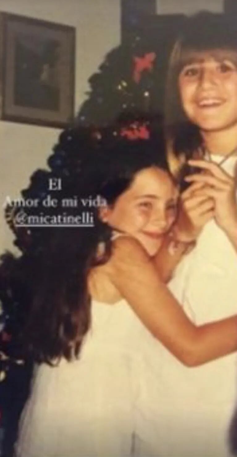 Cande Tinelli le dedicó a Mica divertidas fotos por sus 33 años: "La mejor hermana que una puede tener"