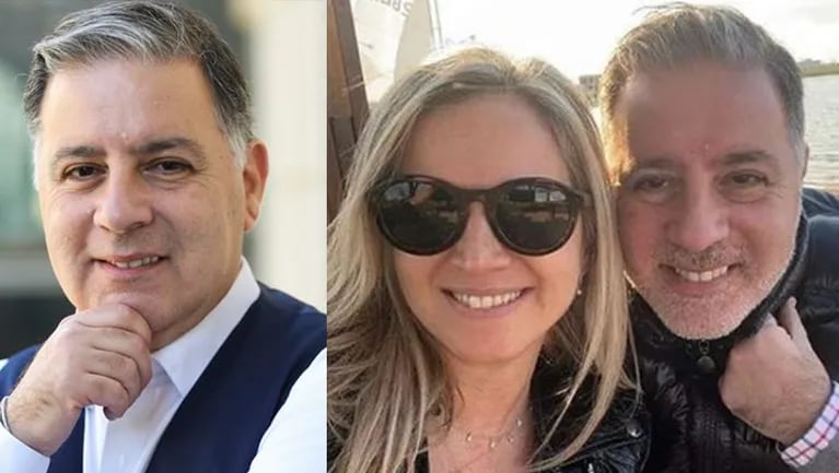 Fabián Doman presentó a su nueva novia con una tierna selfie juntos: ¿quién es Viviana Salama?