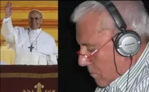 Emoción radial: el llanto de Fernando Bravo cuando anunciaron al papa Francisco