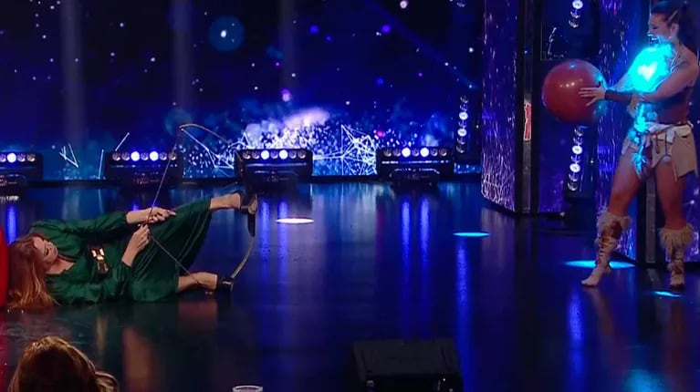 Lizy Tagliani en Got Talent Argentina (Foto: captura Telefe)