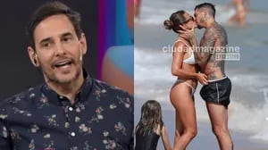 El pícaro comentario de Rodrigo Lussich al ver a Cami Homs y su novio muy apasionados en la playa