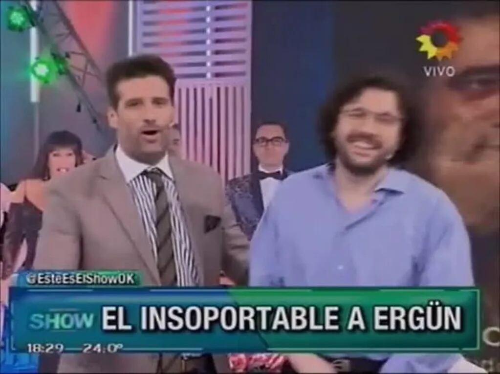 José María Listorti y Diego Pérez recrearon El Insoportable 
