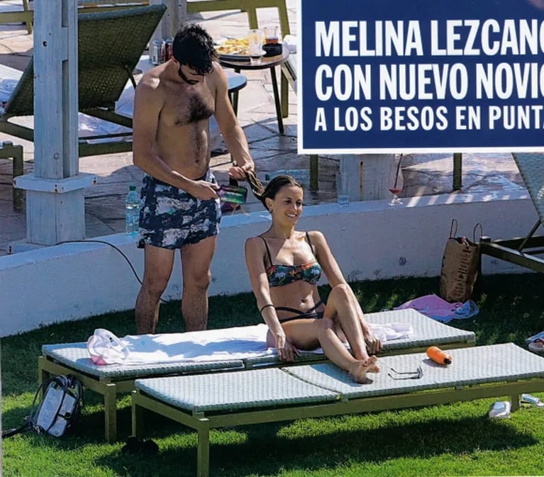 Melina Lezcano, infraganti a los besos en Punta: "Todavía no somos novios"