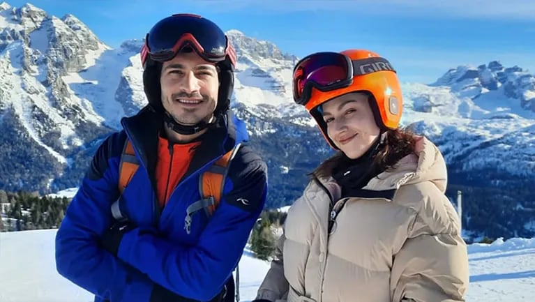 Chino Darín y Úrsula Corberó disfrutan de unas soñadas vacaciones en la nieve europea.