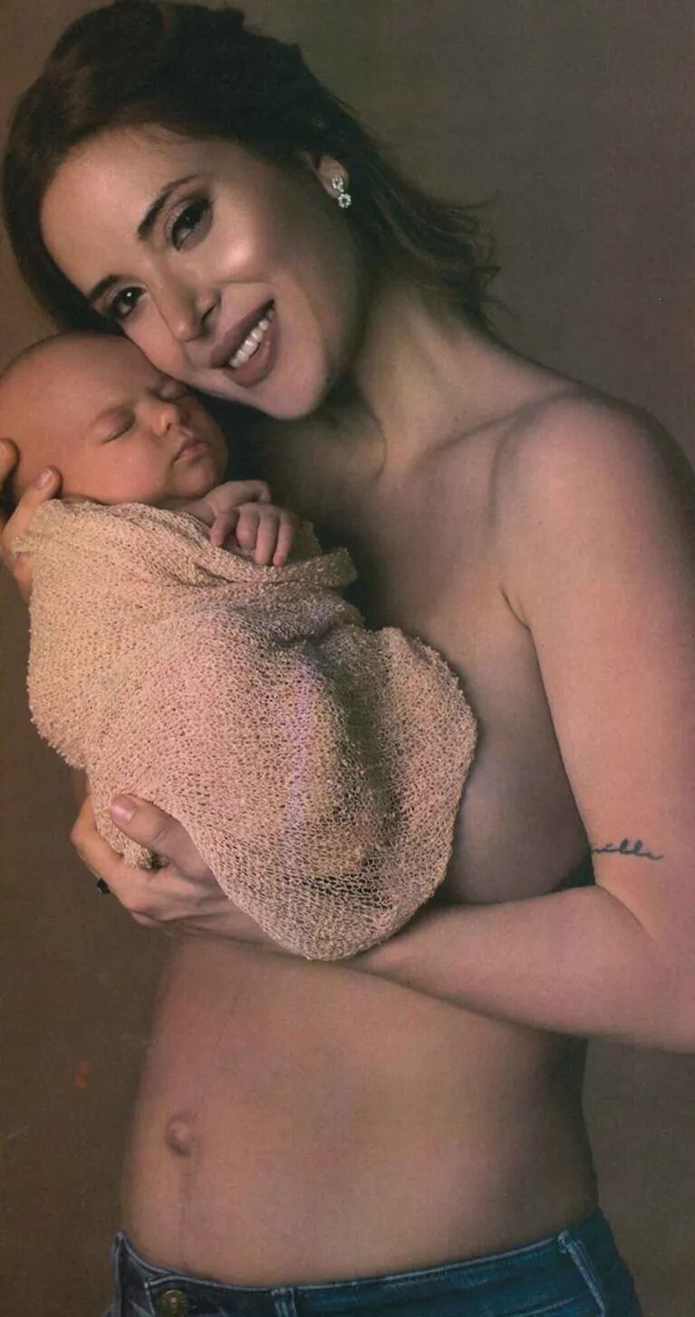 Jésica Cirio en una producción súper tierna con su hija recién nacida: las mejores fotos y ¿por qué decidió no hacer colecho?