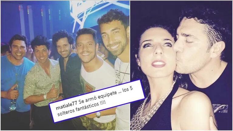 La salida con amigos de Matías Alé a una semana de confirmar su separación de Tamara Bella: Se armó equipete......