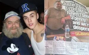 Justin Bieber y su abuelo. (Foto: archivo Web)