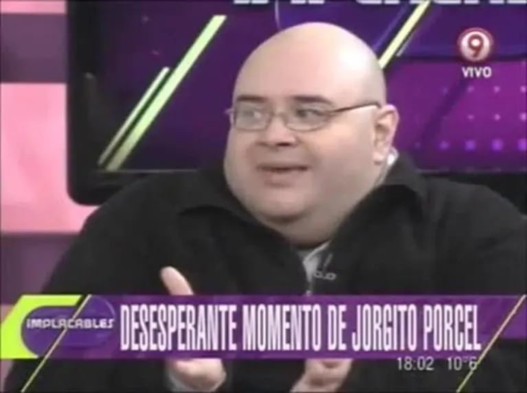Jorge Porcel Jr. volvió a la TV y se cruzó en vivo con Nazarena Vélez: "¡Sos un maleducado y un soberbio!"