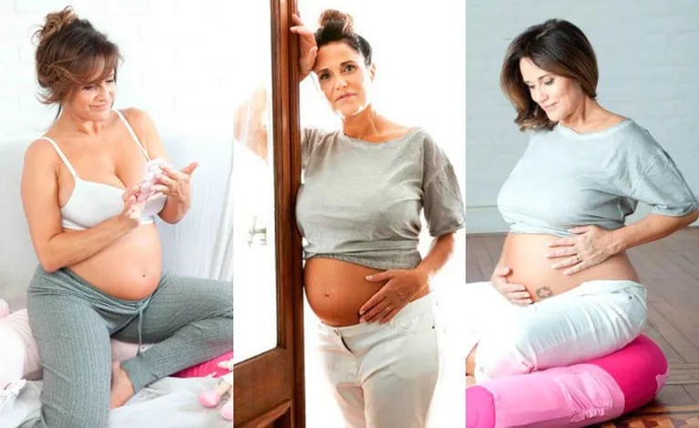 María Fernanda Callejón compartió sus fotos embarazada de cinco meses en las redes sociales. (Foto: Twitter)
