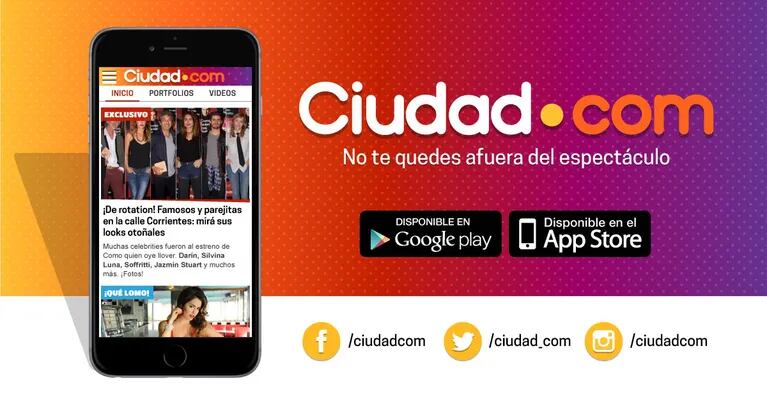Descargá las aplicaciones de Ciudad.com para iPhone y Android.