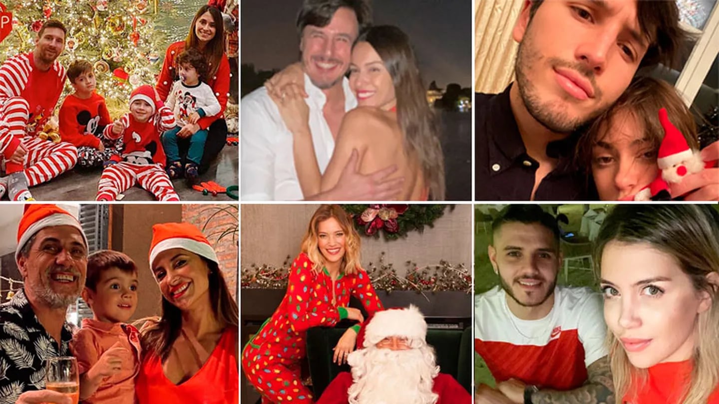 Así celebraron la Navidad los famosos: fotos familiares, mensajes de amor y looks festivos