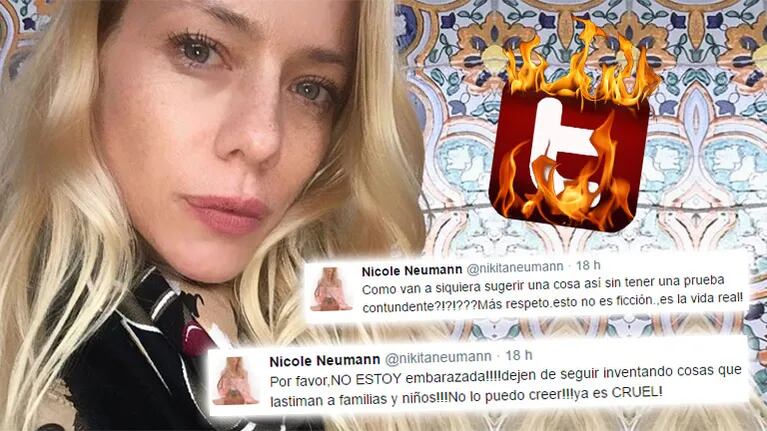 La furia de Nicole Neumann tras un explosivo rumor de embarazo