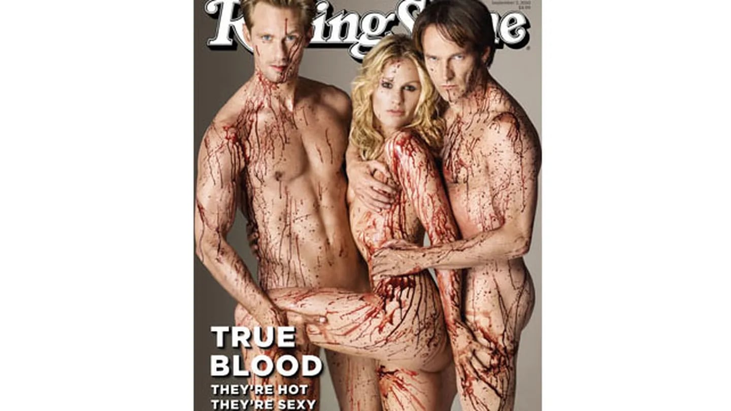 Una tapa de la revista Rolling Stone, a pura sangre