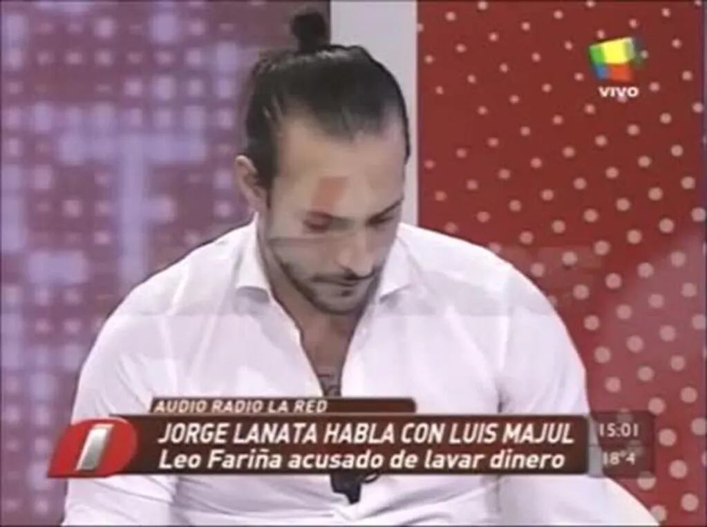 Leonardo Fariña no quiso hablar con Jorge Lanata en vivo