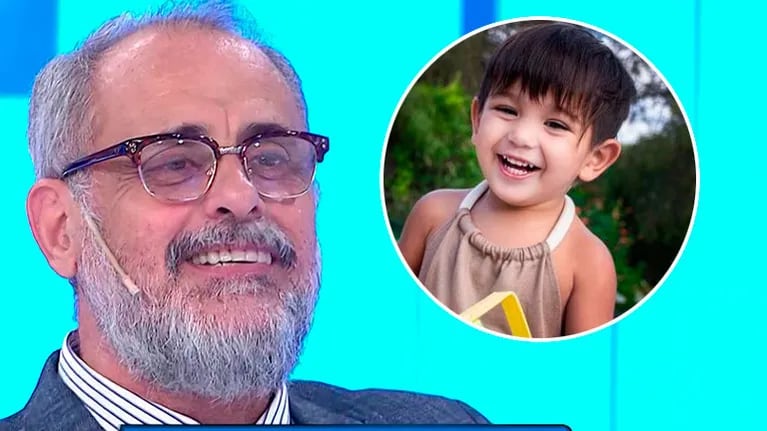 Conmovedora carta de Jorge Rial a su nieto por su cumpleaños: Ojalá puedas conservar esa sonrisa toda la vida