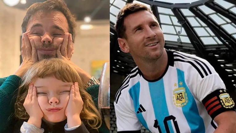 La hija de Benjamín Rojas le hizo esta insólita pregunta sobre Lionel Messi que lo descolocó.