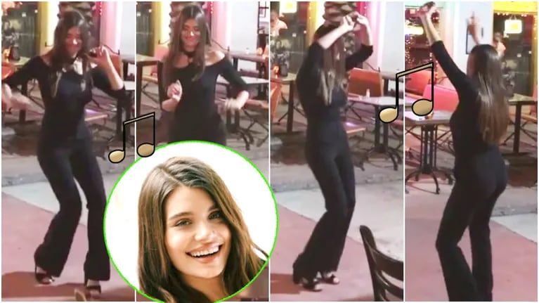 Mirá el improvisado bailecito sexy de Eva de Dominici en las calles de Miami (Fotos: Captura de Instagram)