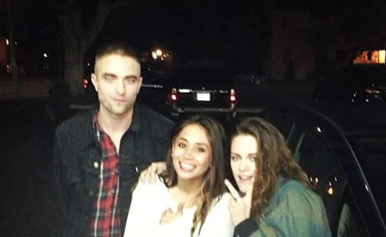 Kristen Stewart y Robert Pattinson, juntos en Los Ángeles (Foto: Web).