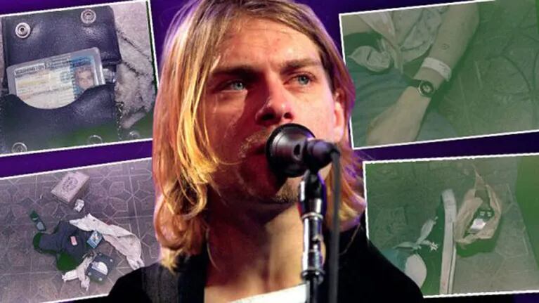 Filtran fotos inéditas de la investigación sobre la muerte de Kurt Cobain