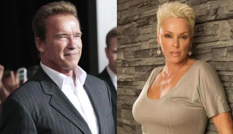Arnold Schwarzenegger tuvo un romance con la actriz Brigitte Nielsen