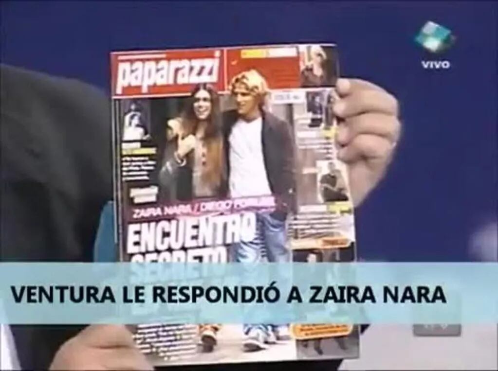 La dura respuesta de Luis Ventura a Zaira Nara por la polémica tapa de Paparazzi