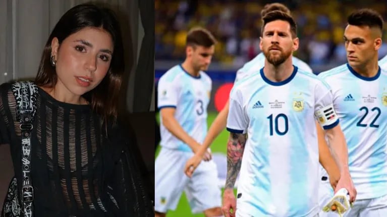 Camila Mayan quedó involucrada en el escándalo por la fiesta prohibida de la Selección Argentina.