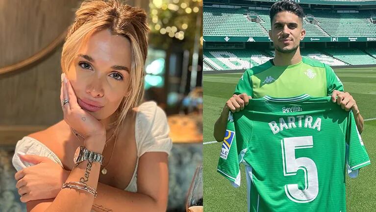 Camila Homs, ex de Rodrigo de Paul, le dio "me gusta" a otro futbolista en la red.