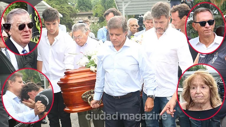 Las imágenes del doloroso último adiós a Débora Pérez Volpin en el cementerio de La Chacarita
