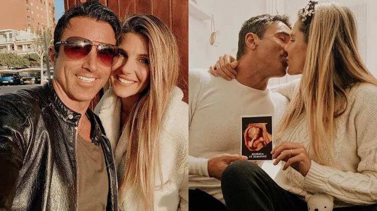 Ivana Icardi anunció su embarazo junto a una dulce foto de su ecografía (Fotos: Instagram)