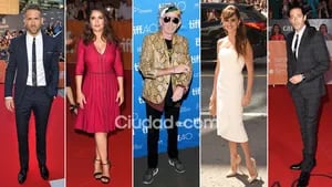 Celebrities, en el Festival de Cine de Toronto. (Foto: AFP)