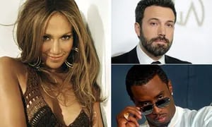 Jennifer Lopez, sobre Ben Affleck y P. Diddy: “Dejaría que esos dos hijos de pu... se ahoguen”. (Foto: web)