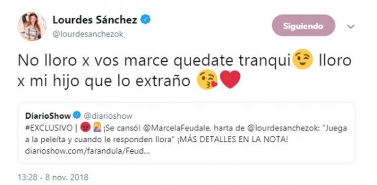 Marcela Feudale, durísima con Lourdes Sánchez: "Haceme el favor de volver al serpentario, desesperada por la tele"