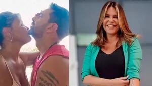 Nazarena Vélez mostró el video a los besos con su novio que se viralizó en las redes.