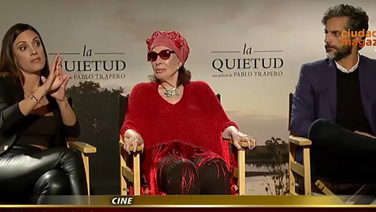 Graciela Borges, sobre "La Quietud": "Tiene una esencia que no he visto en años en el cine"